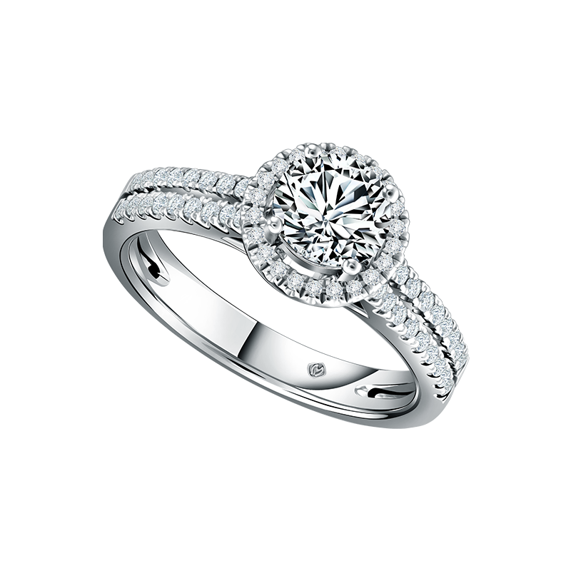 Cincin Berlian dengan Berlian MEC Ultimate sebagai Inspirasi Engagement Ring