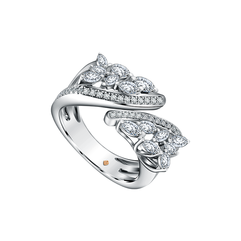 Rekomendasi Cincin Emas Wanita Bertabur Berlian MONDIAL