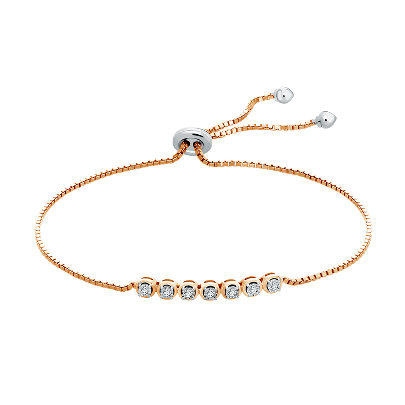 Kilau Berlian Cantik Pada Bracelet Model Tennis yang Elegan