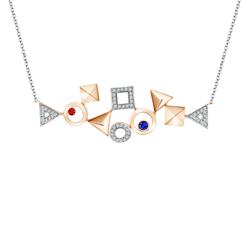 Kalung Berlian dengan Precious Stone MONDIAL Precious Fierte