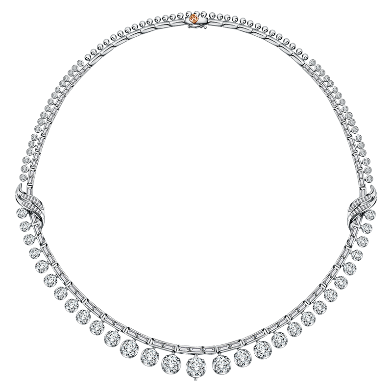 Diamond Necklace MONDIAL dengan Berlian MEC Ultimate yang Istimewa