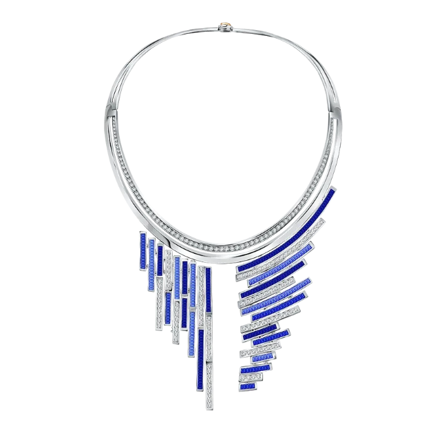 Keistimewaan Blue Sapphire Necklace Terbaru MONDIAL The Torch of Grandeur