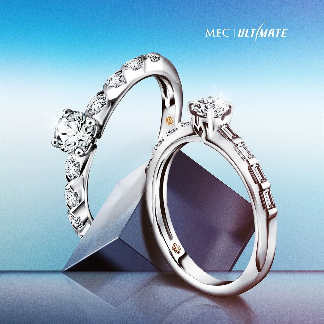 Inspirasi Cincin Lamaran dengan Tatahan Berlian Branded MEC Ultimate
