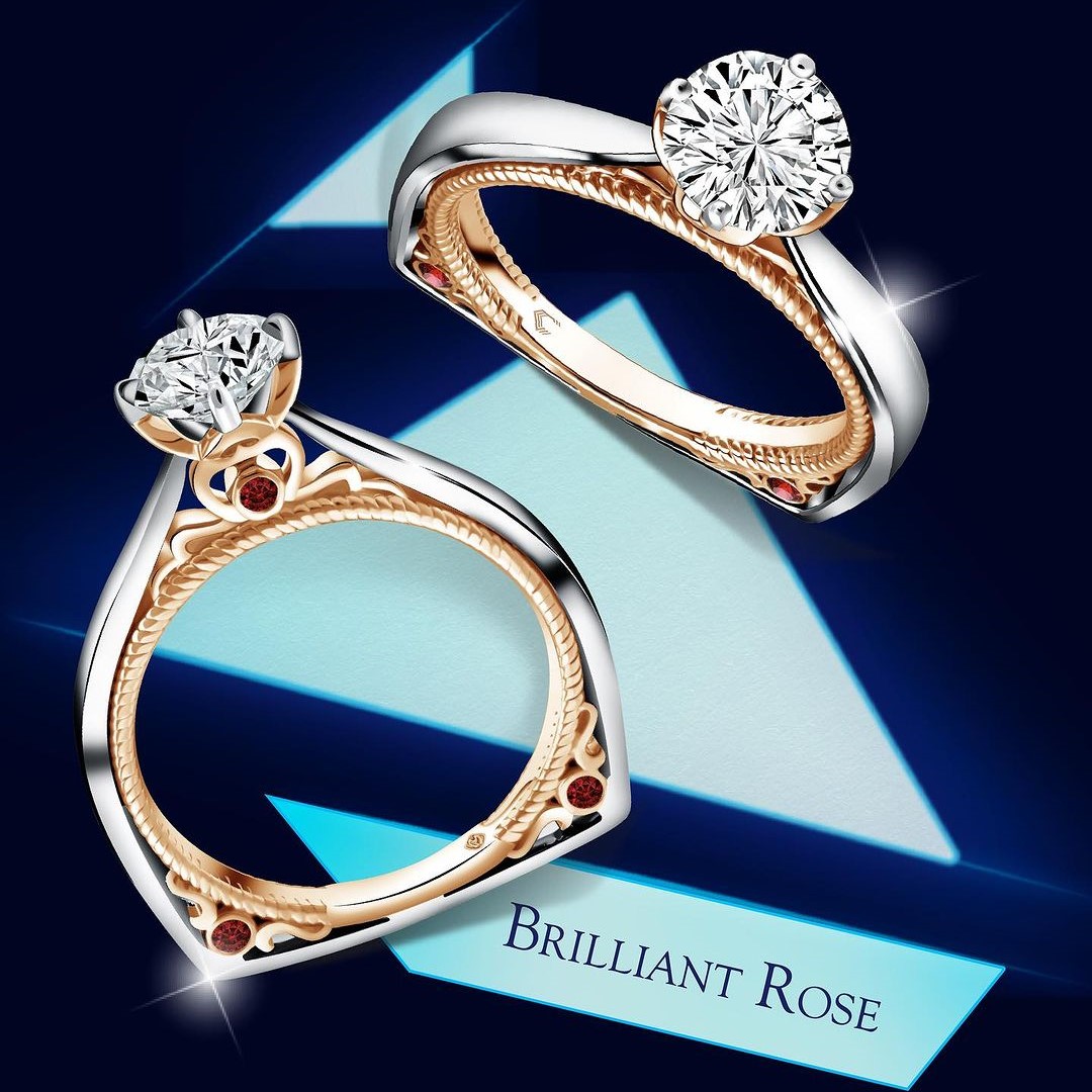 Berlian Brilliant Rose yang Memesona