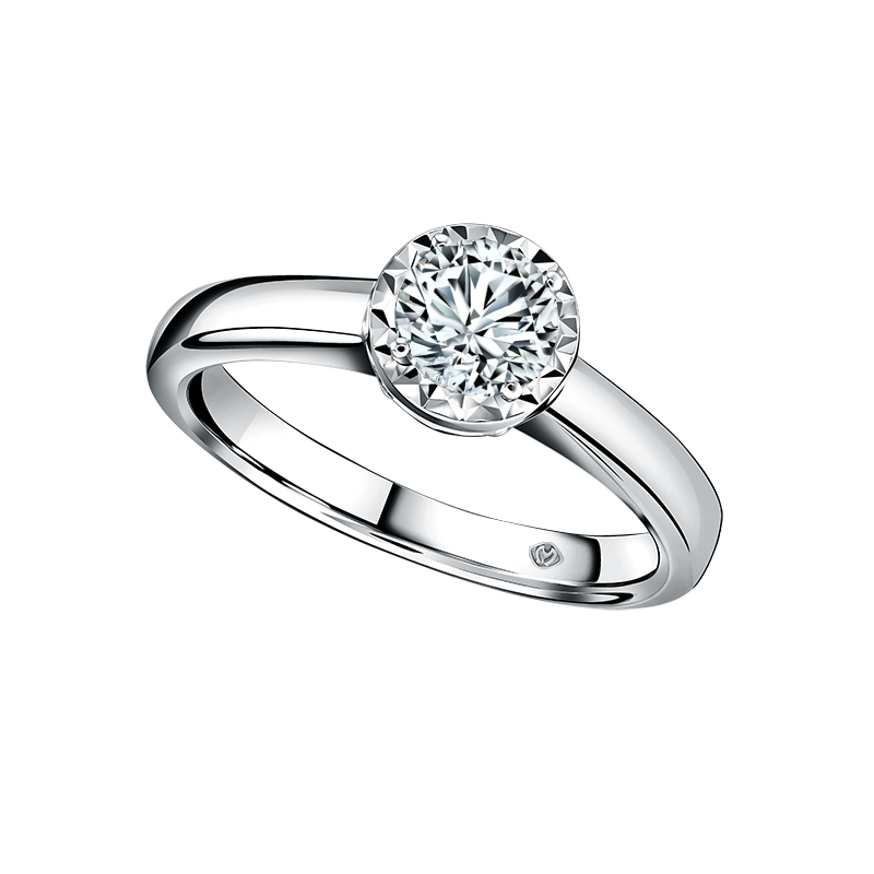 Cincin Wanita Model Solitaire dari MONDIAL