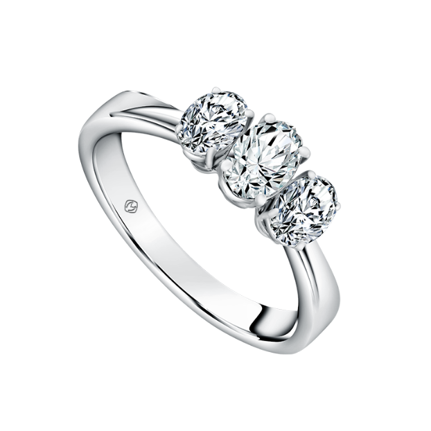 Cincin Tunangan dengan Berlian Mewah dari MONDIAL