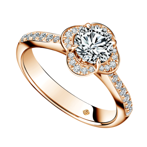 Model Cincin tunangan Bertabur Berlian I Said MONDIAL