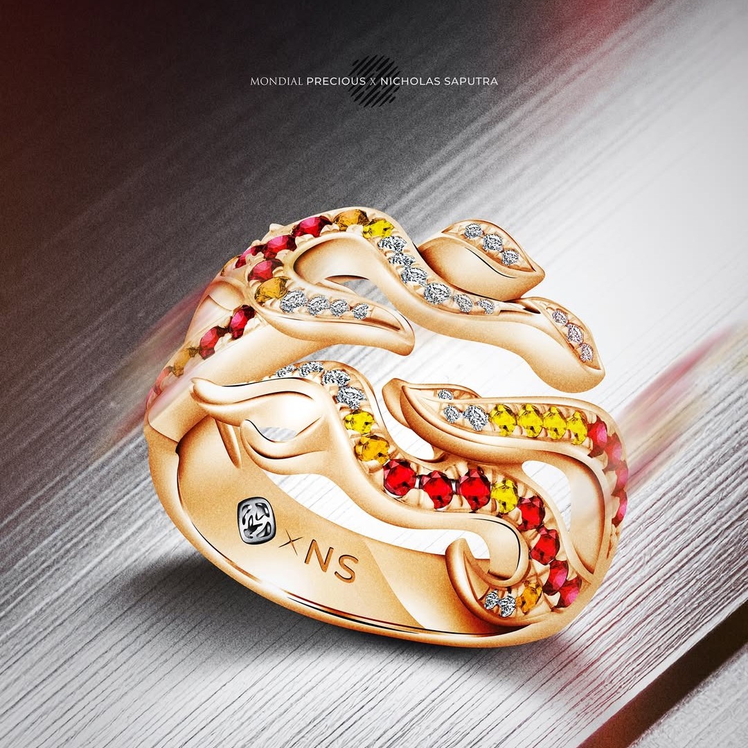 MONDIAL Precious Hadirkan Cincin Berlian dan Precious Stones Bernuansa Api