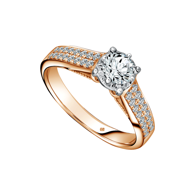 Cincin tunangan dengan berlian branded dari MEC Ultimate