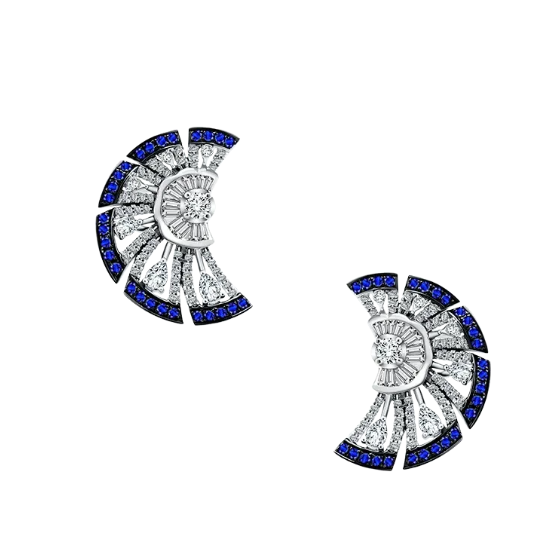Koleksi MONDIAL Blue Sapphire Earrings yang Memikat