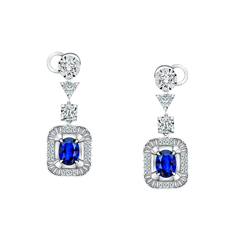 MONDIAL Precious Lavesa Menghadirkan Earrings Berhiaskan Blue Sapphire