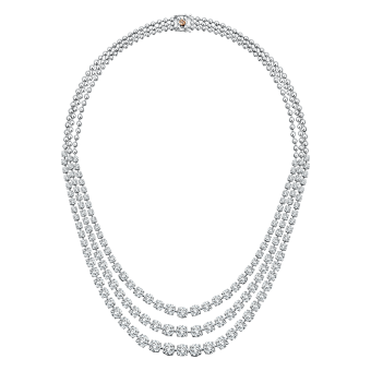 Kalung Berlian Desain Sophisticated Koleksi Luxury Jewelry MONDIAL 44th Anniversary 