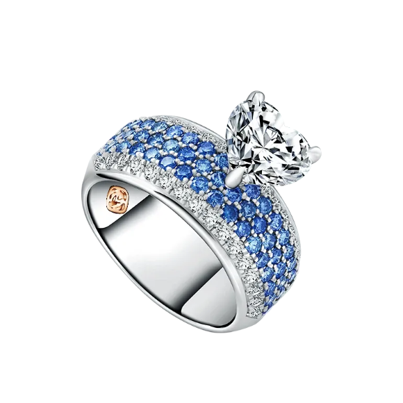 Sempurnakan Momen dengan Cincin MONDIAL Berhias Colored Diamond