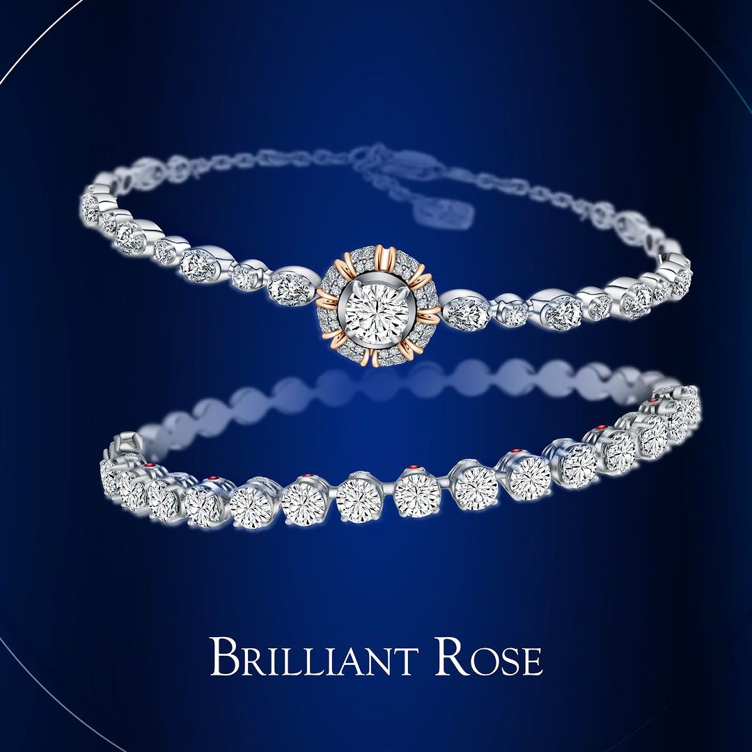 Branded Diamond MONDIAL Brilliant Rose