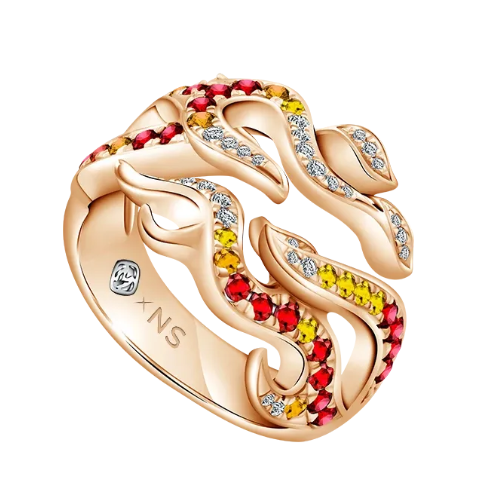 Precious Stone Rings MONDIAL Precious Fire Terbaru