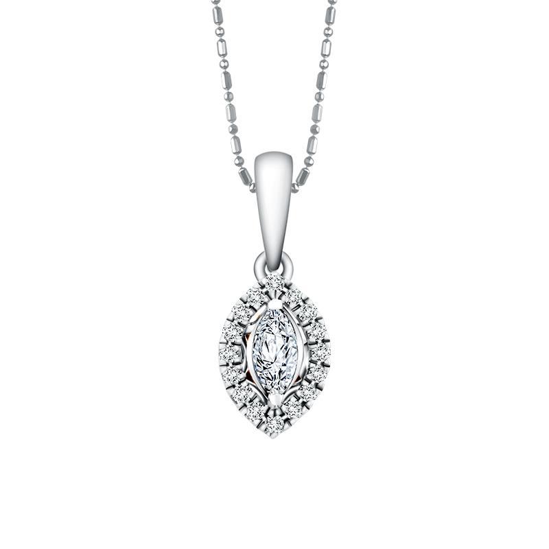  Liontin Marquise Diamond dari MONDIAL 