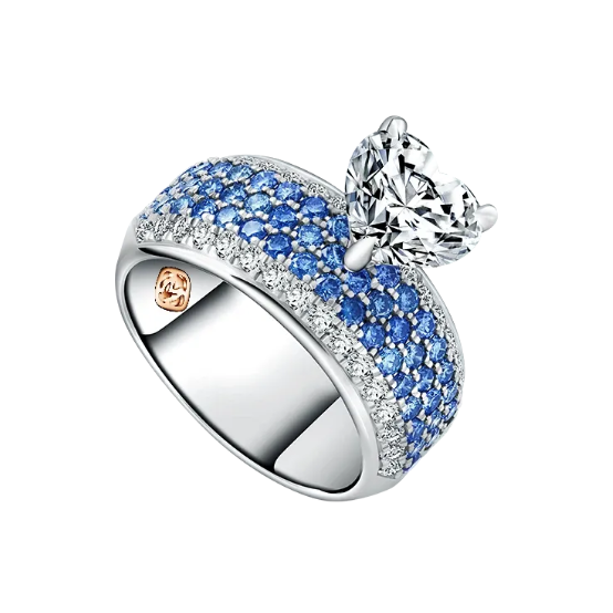 Cincin Lamaran dengan Blue Diamond I Said MONDIAL