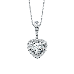 Pesona Heart Shape Diamond Pendant pada Koleksi I Said MONDIAL