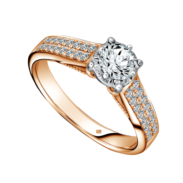 Cincin Tunangan Desain Elegan dari MONDIAL