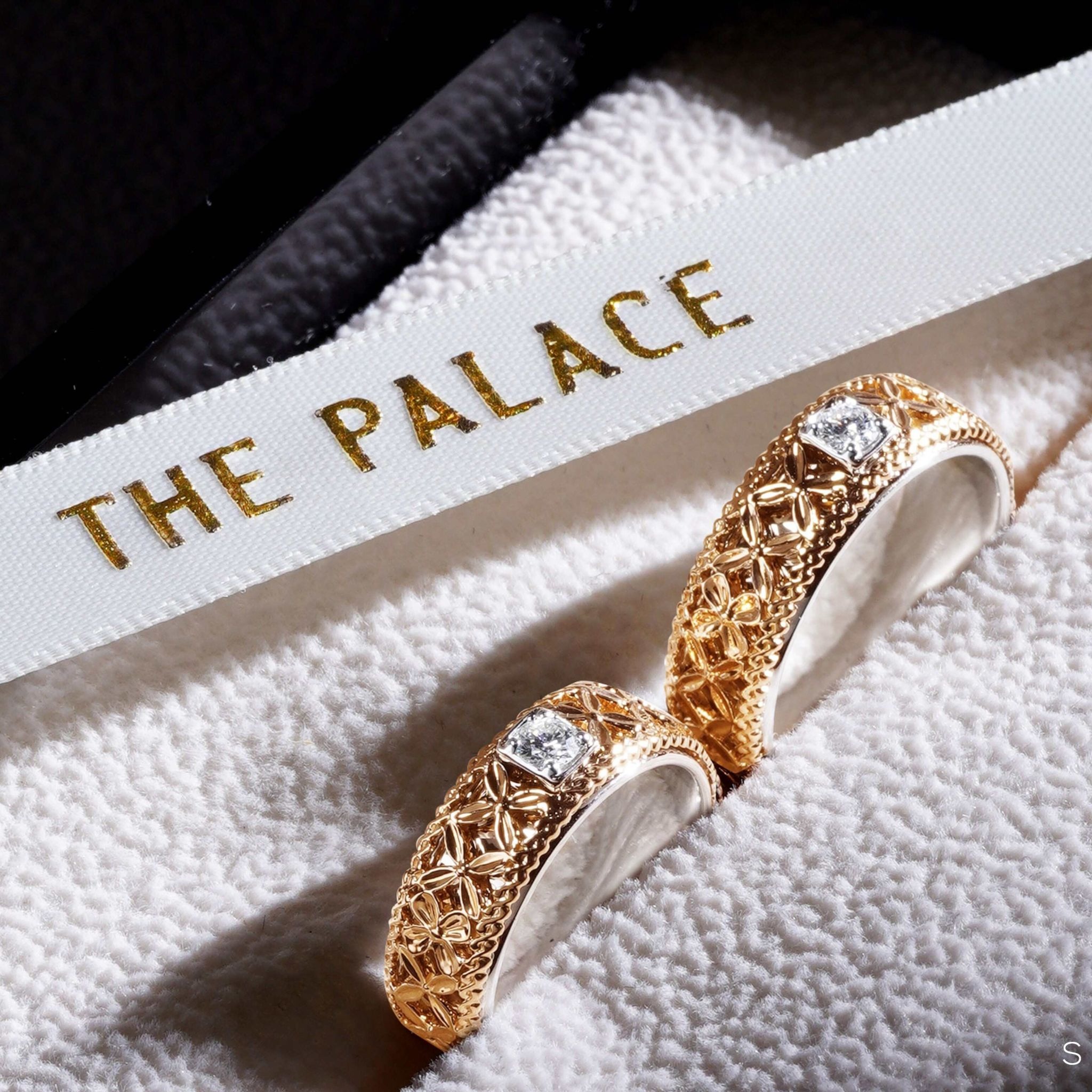 Wedding Ring Yellow Gold Klasik Elegan
