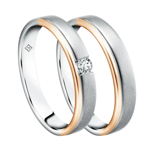 Keanggunan dengan Desain Minimalis Cincin Kawin Juwita