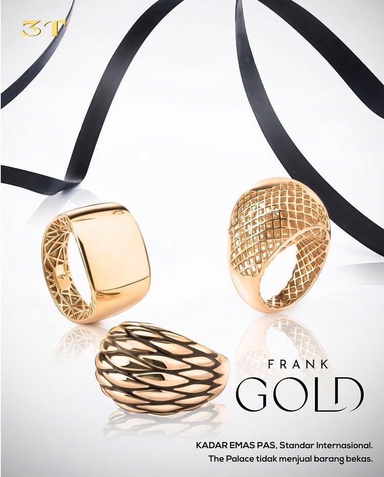 Struktur Solid dengan Desain Bold dari Frank Gold untuk Hadiah Pernikahan