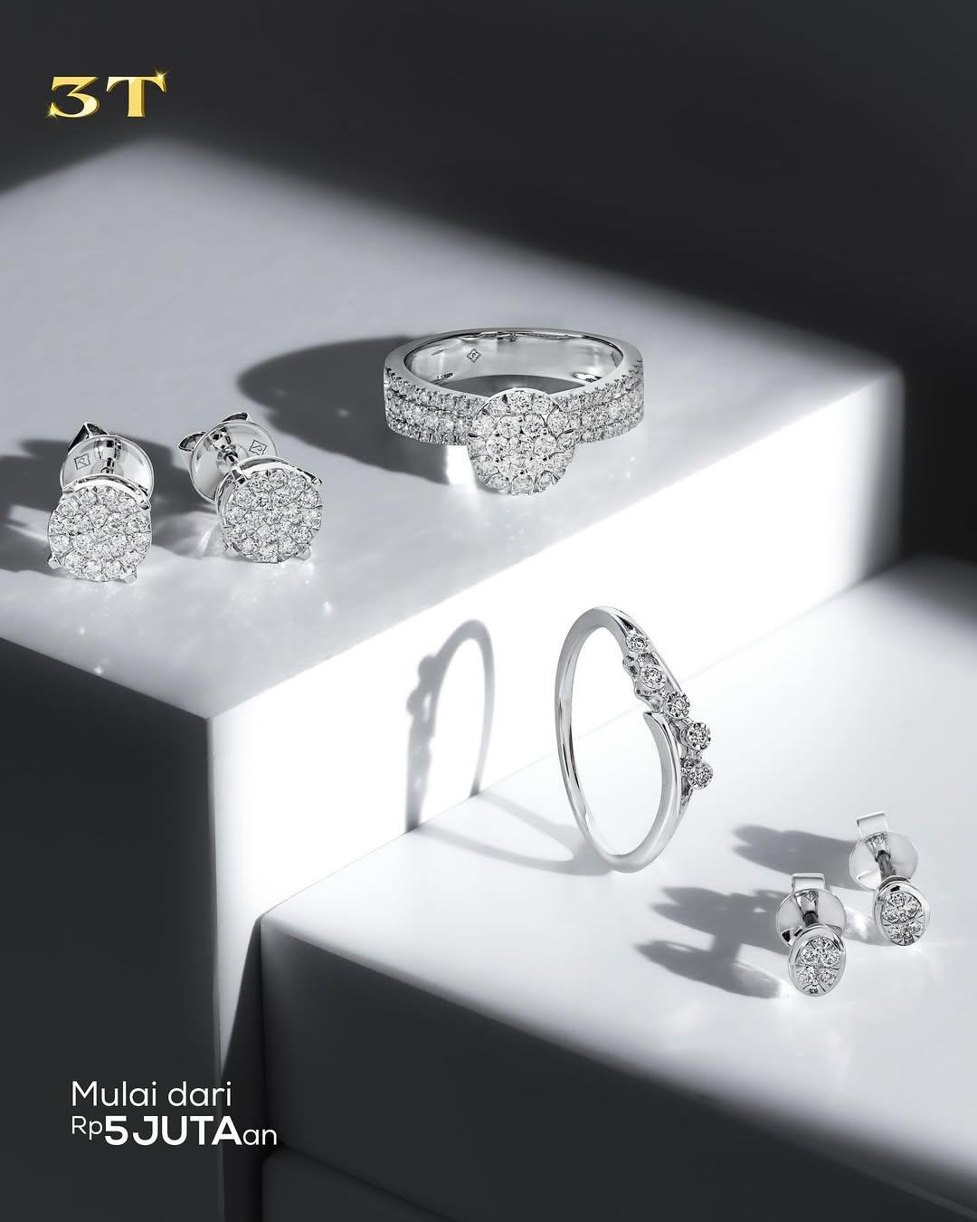 Mewah atau simple, cincin berlian selalu jadi andalan!