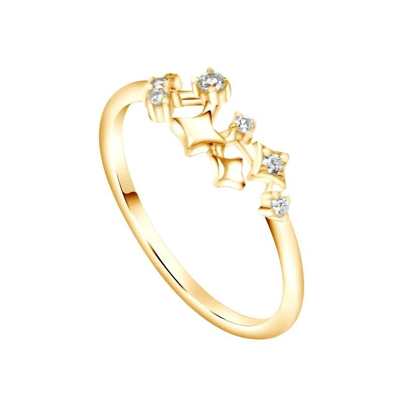 Cincin Night Sky Stars yang Trendy Pancarkan Kilau Bintang yang Memukau