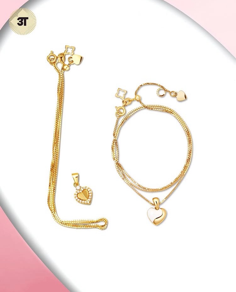 Kalung dan Liontin Emas 9K Koleksi ILY Gold