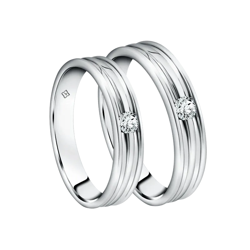 Kemilau Elegan dalam Setiap Detail Cincin Kawin Lumina