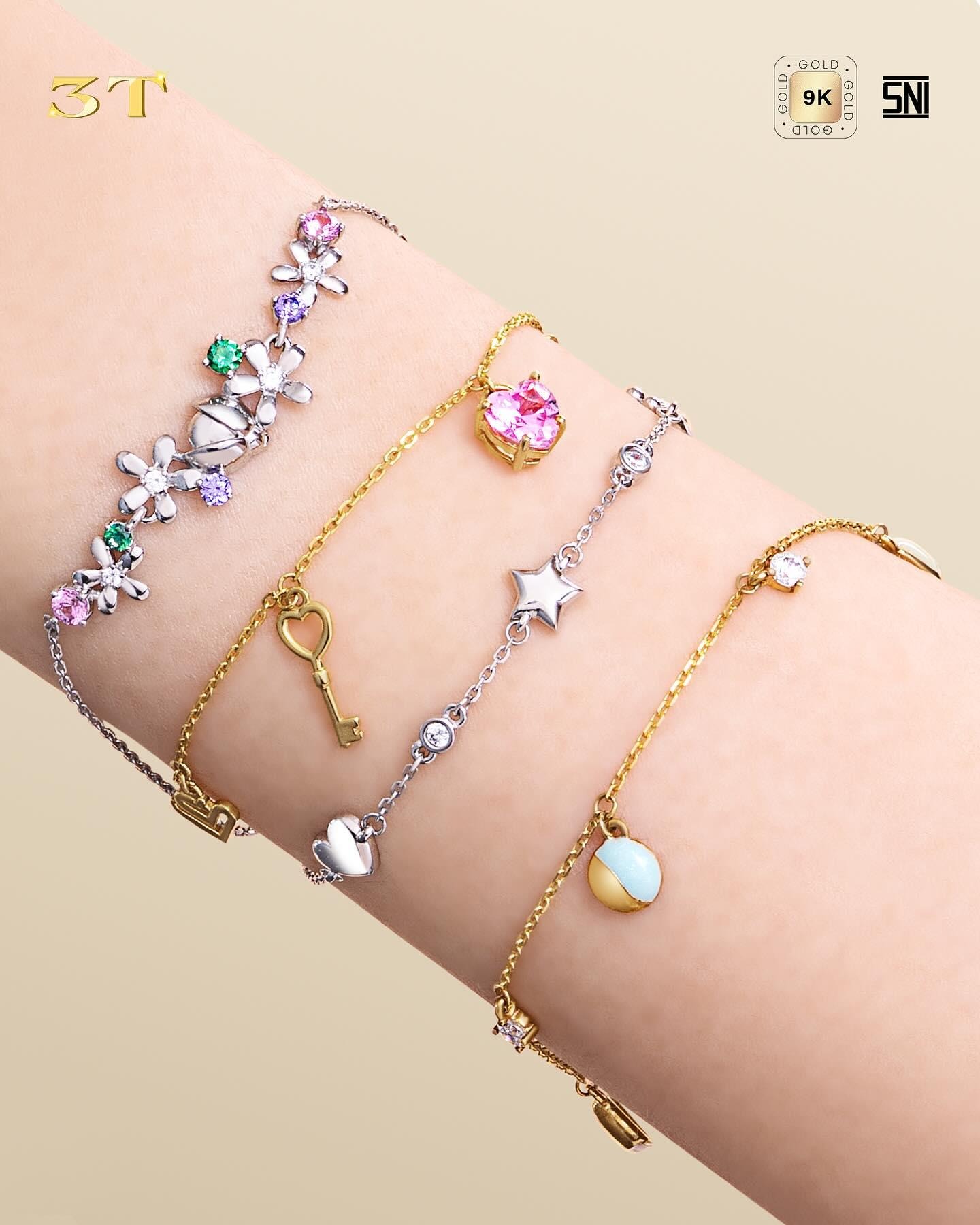 Koleksi Perhiasan Emas Putih ILY Gold Buat Penampilan Sehari-Hari Terlihat Semakin Trendy