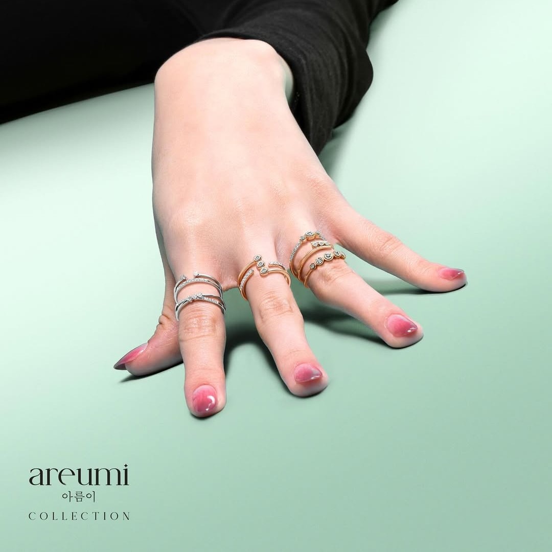 Tampil Stylish Seperti Eonni Korea dengan Cincin The Palace Jeweler dari koleksi Areumi