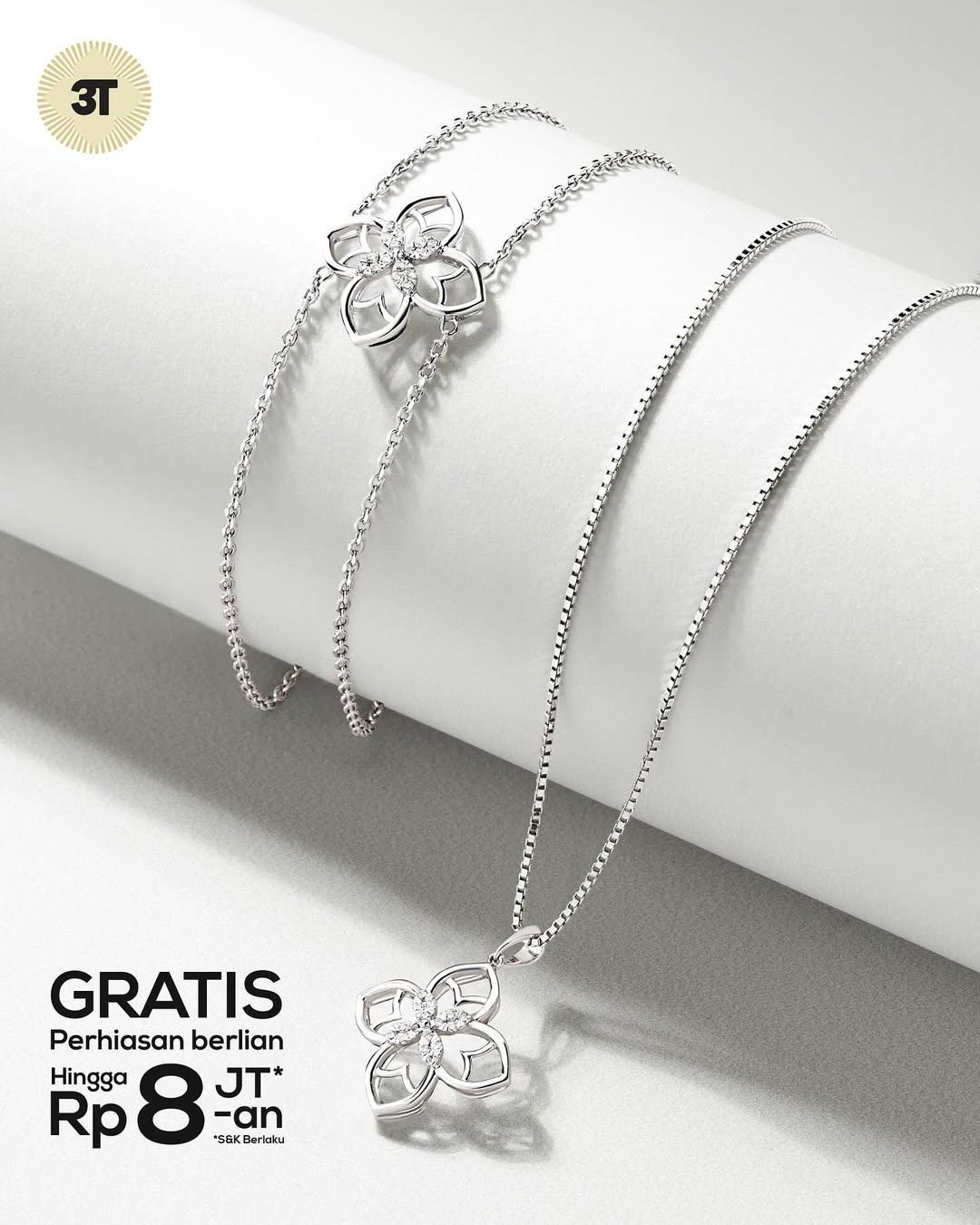 Jangan lewatkan kesempatan memperoleh perhiasan emas eksklusif gratis dari The Palace Jeweler