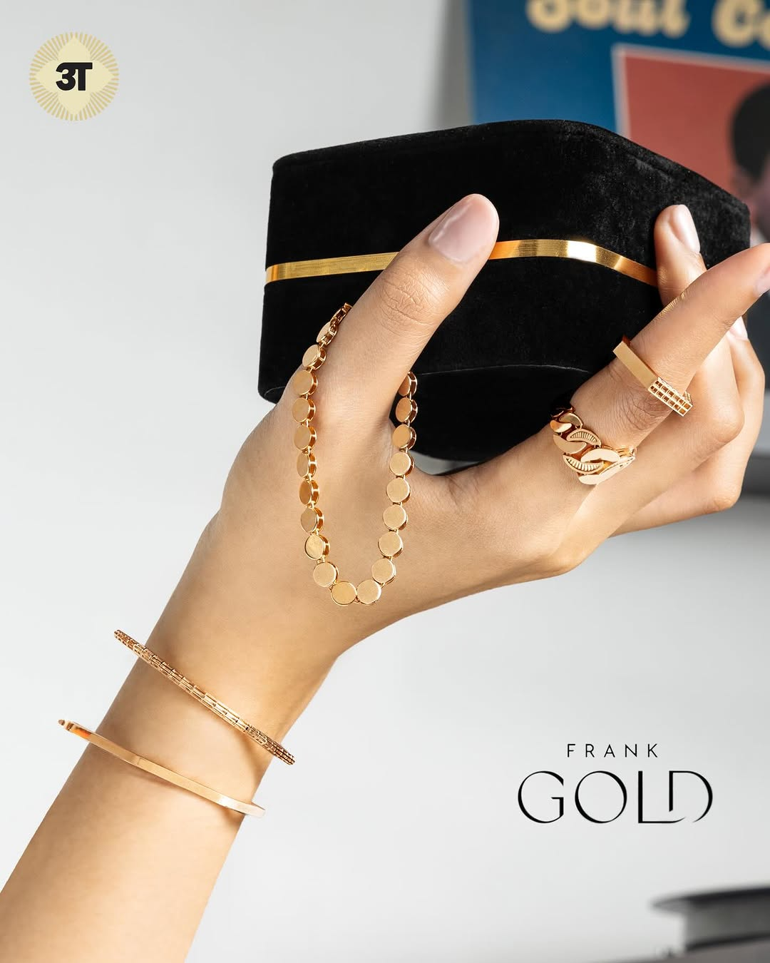 Perhiasan Frank Gold Tampilkan Gaya Bold yang Mewah