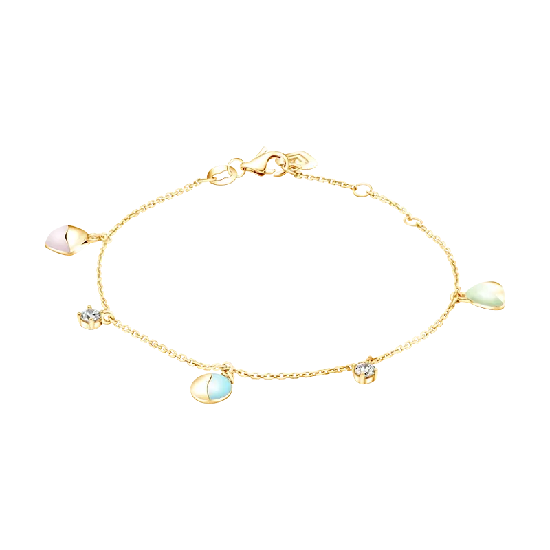 Gelang Sugar Rush Yellow Gold 9K Mewah dan Therjangkau