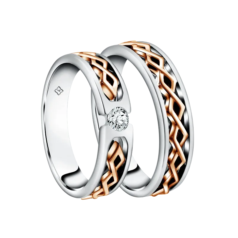 Cincin Kawin Harmonia The Palace Jeweler