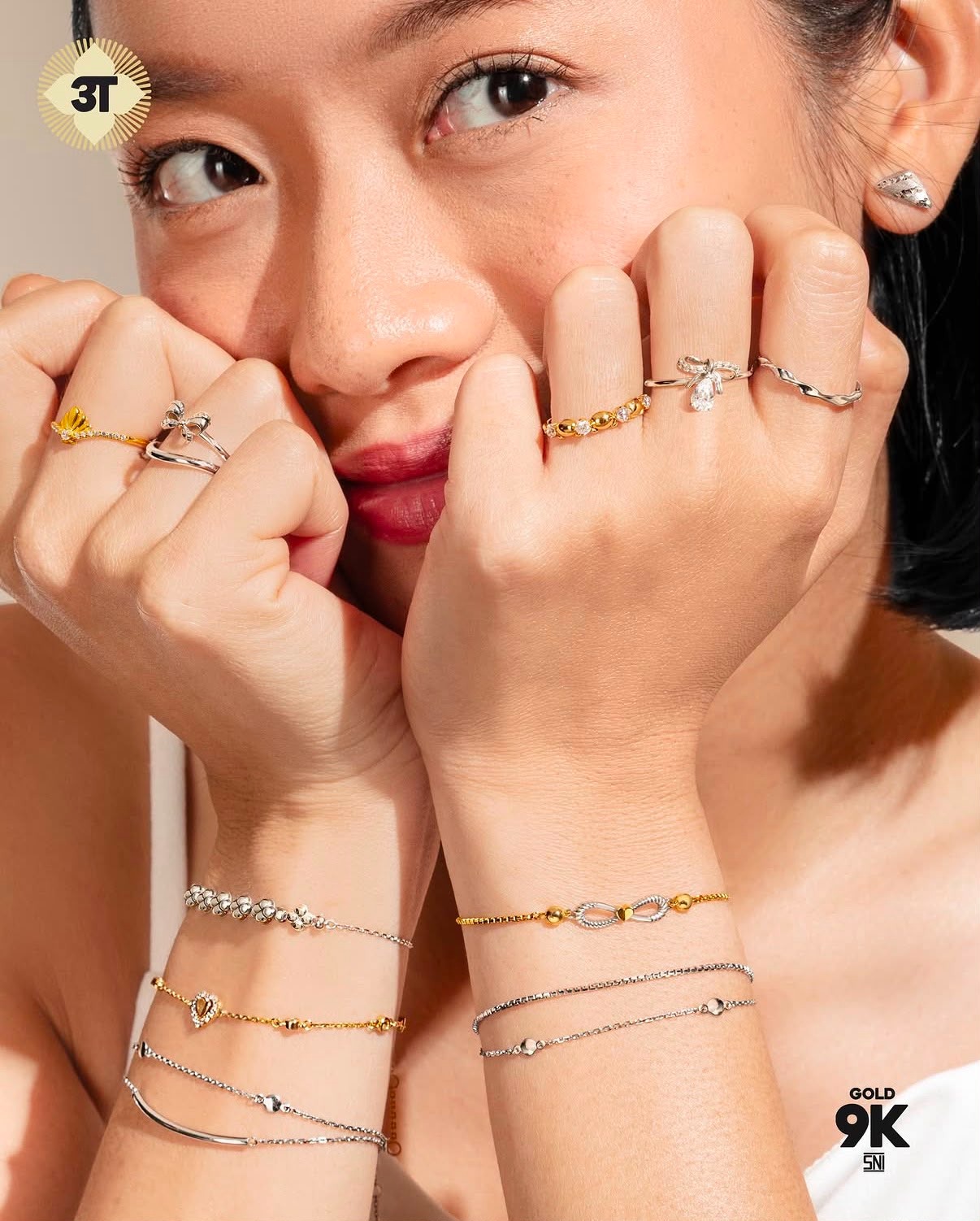 Koleksi ILY Gold 9K dengan Vibes yang Playful yang Modern dan Menarik