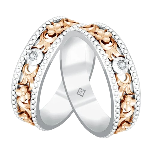 Keanggunan Batik Terpancar Dalam Cincin Kawin Kekaseh Sido Mukti Jodho