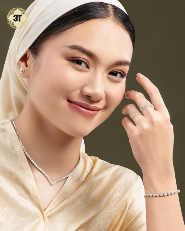 Cincin berlian minimalis memikat