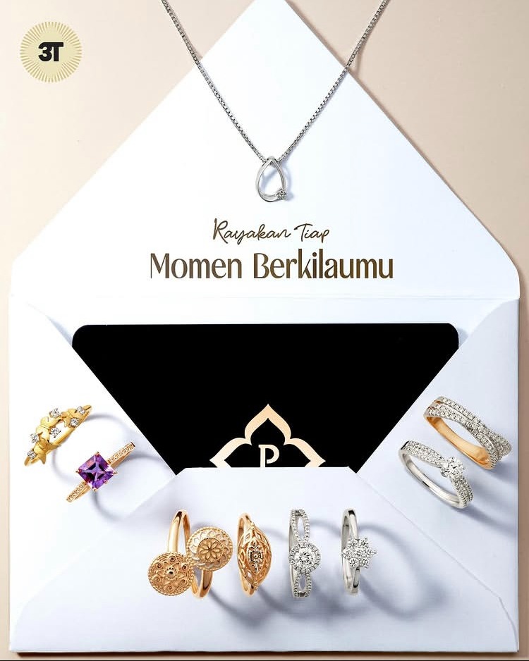 Koleksi cincin wanita The Palace dengan desain elegan dan timeless