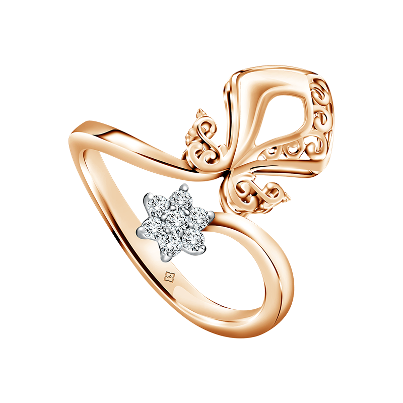 Pesona keindahan bunga aster berhiaskan berlian dari cincin Nusantara Anta Aster