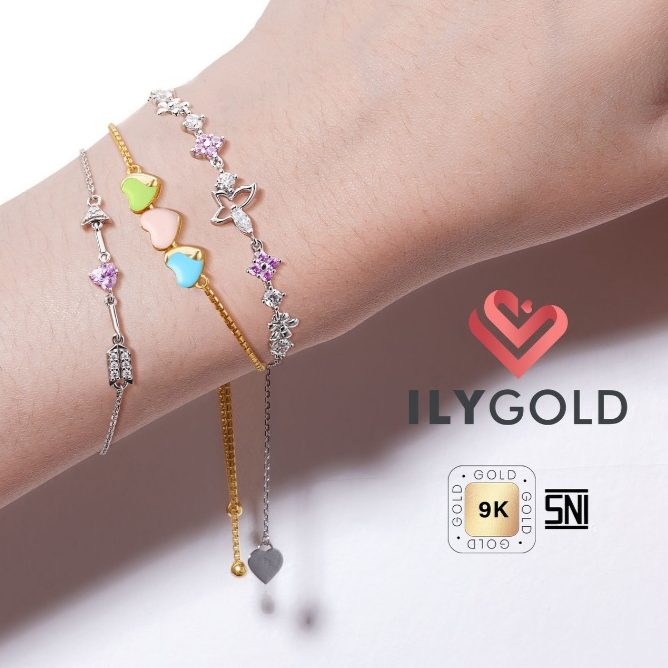 Gelang Emas Simple dan Elegan Untuk Aktivitas Harian