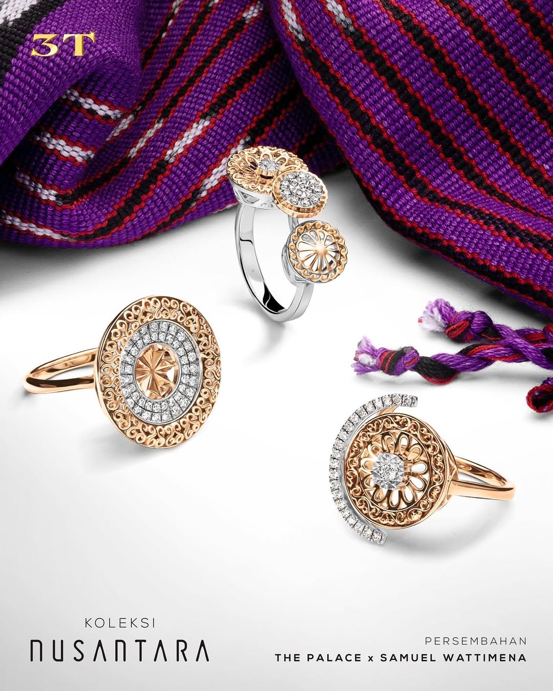 Keanggunan Cincin Seri Nusa dari Koleksi Nusantara