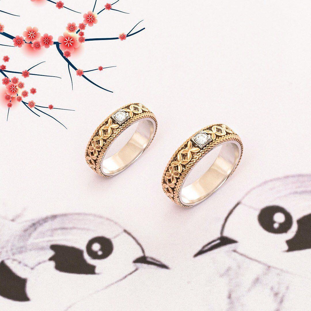 Desain Cincin Emas Modern Kaya Makna dalam Koleksi Kekaseh