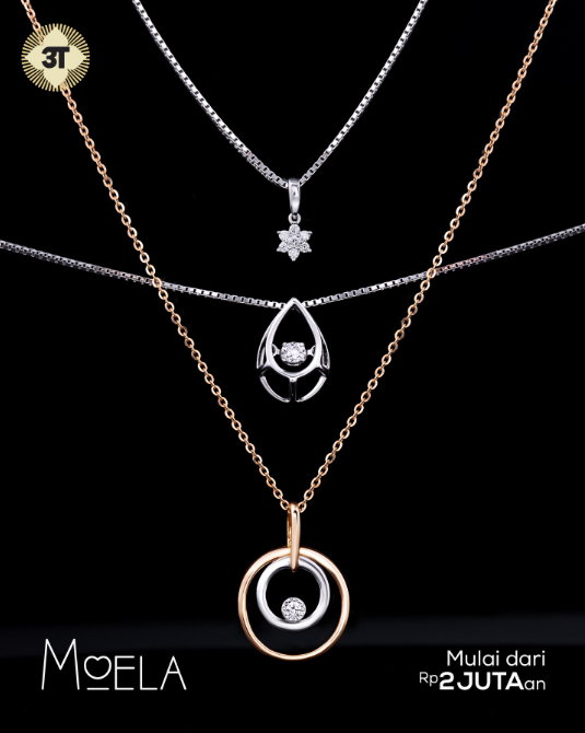 Liontin Berlian MOELA, Perpaduan Desain Trendy dan Kemewahan
