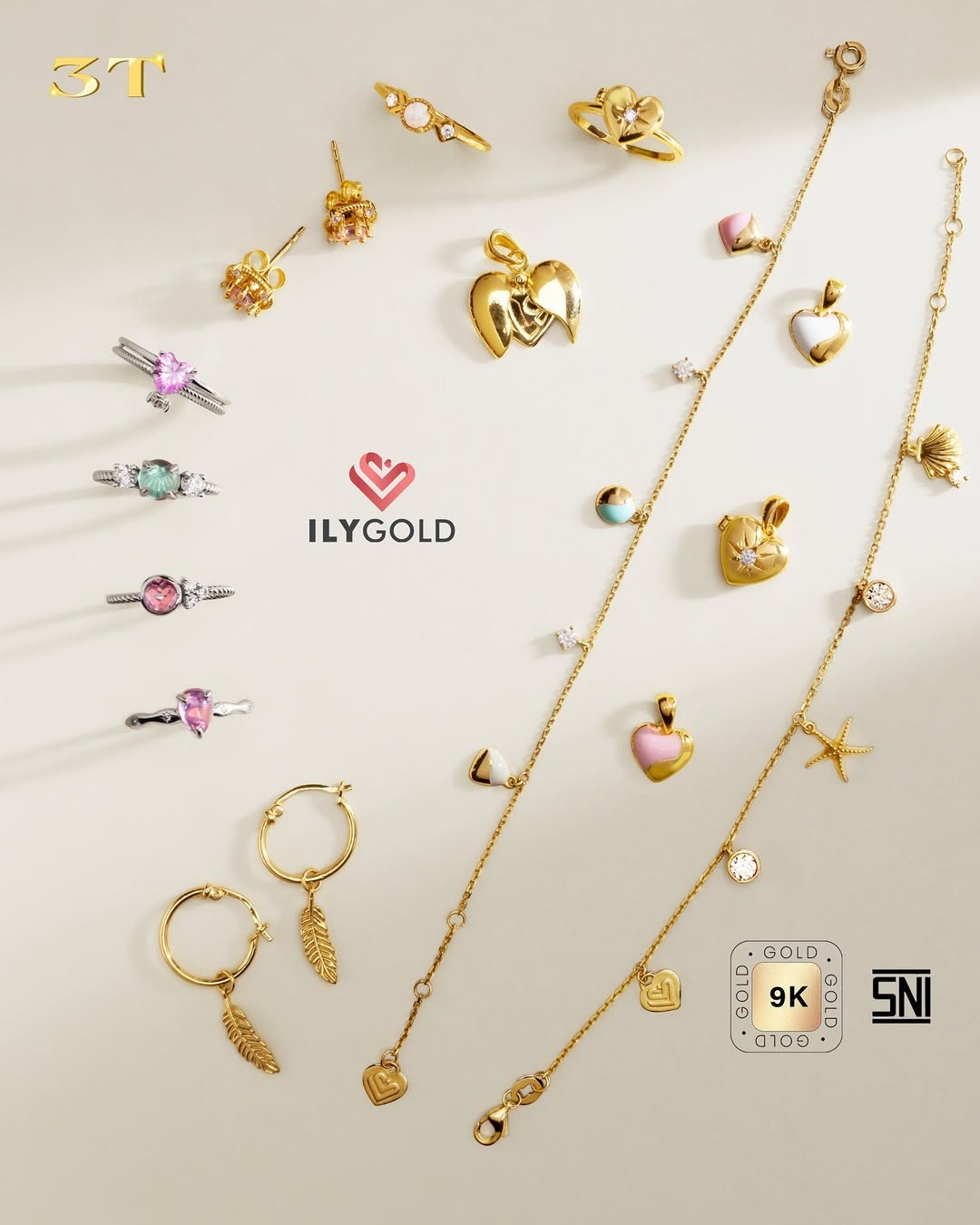 Ingin Mulai Koleksi Perhiasan Emas? ILY Gold 9K Bisa Jadi Pilihan