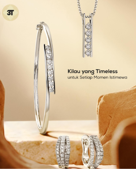 Kilau Timeless Perhiasan Emas dan Berlian Cantik