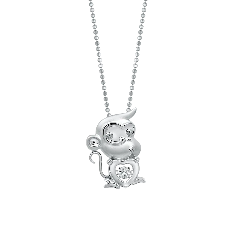 Liontin Rimbayu Mayang Melambangkan Shio Monyet