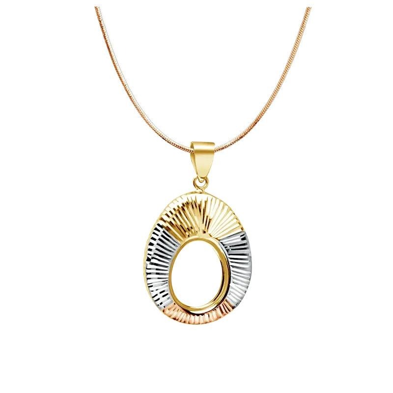 Keindahan Liontin Malora dengan Kombinasi Two-tone Memberikan Sentuhan Unik