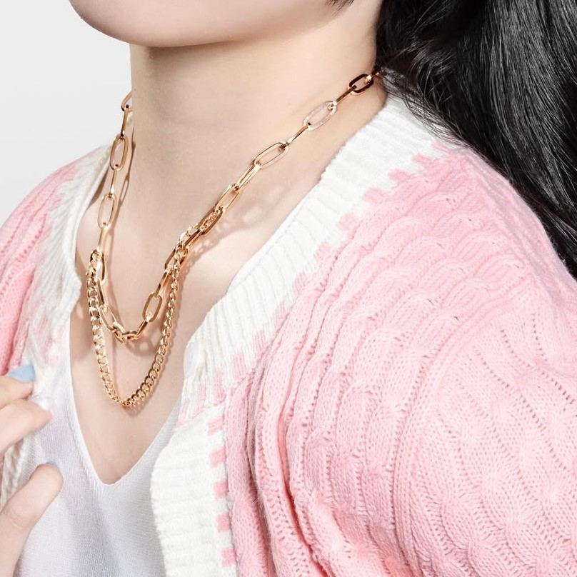 Kilau Kalung Model Chain yang Menambah Pesona